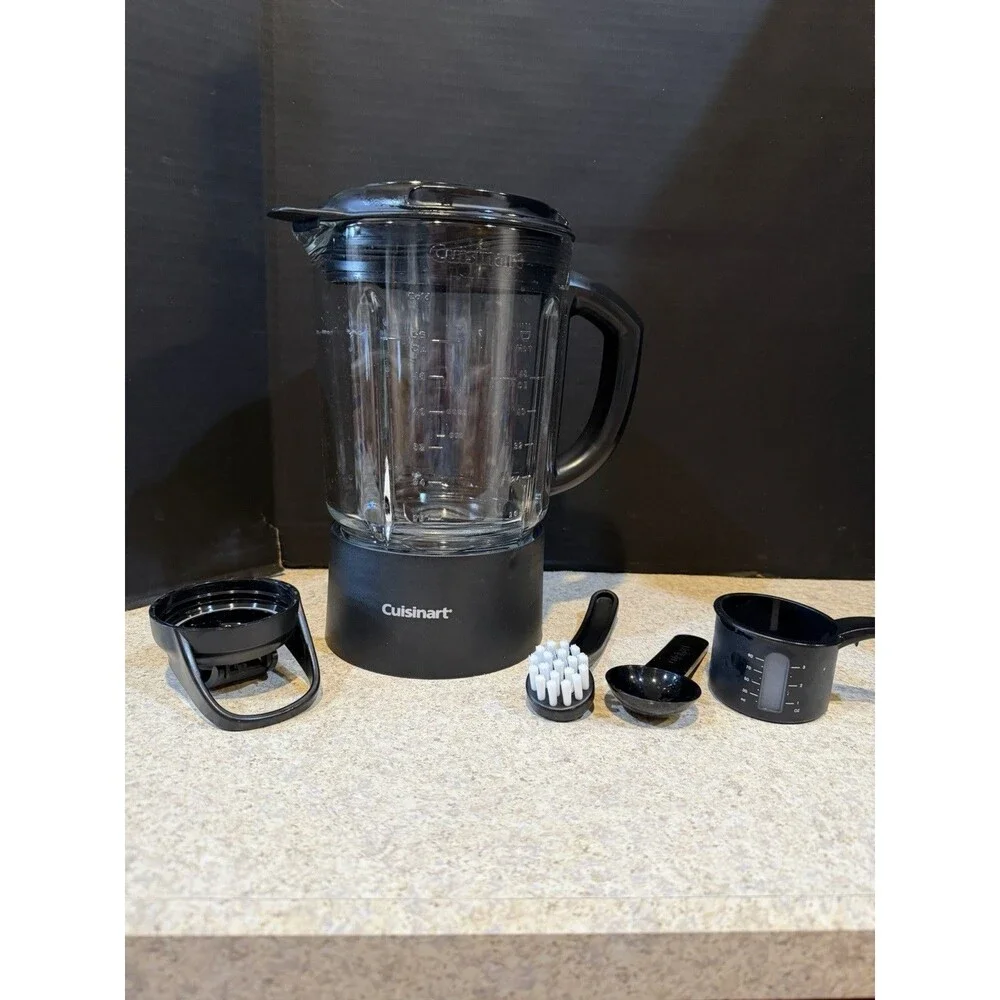 Cuisinart SBC-1000 Soup Maker Blender Glass Jar + Accessories (No Base)